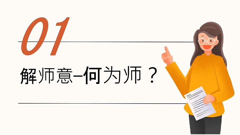 初中道德与法治人教版2024七年级上册 第二单元 成长的时空 第五课 和谐的师生关系走近老师 课件03