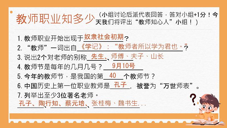 初中道德与法治人教版2024七年级上册 第二单元 成长的时空 第五课 和谐的师生关系走近老师 课件04