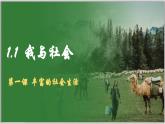 1.1我与社会（课件）-2024-2025学年统编版道德与法治八年级上册