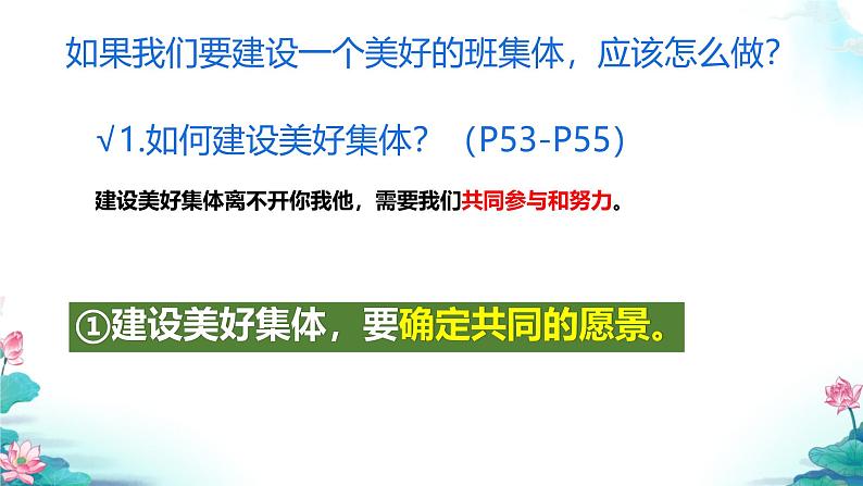 初中道德与法治人教版2024七年级上册 第二单元 成长的时空第七课 在集体中成长 共建美好集体 课件07