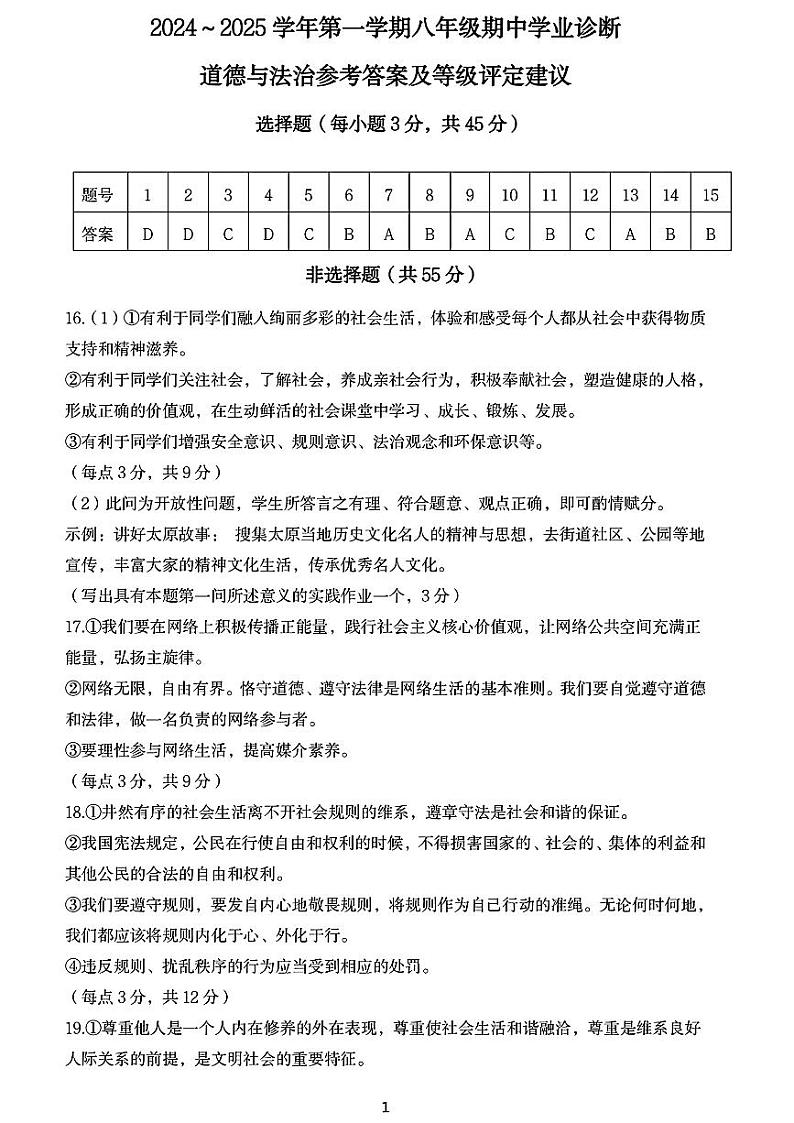答案第1页