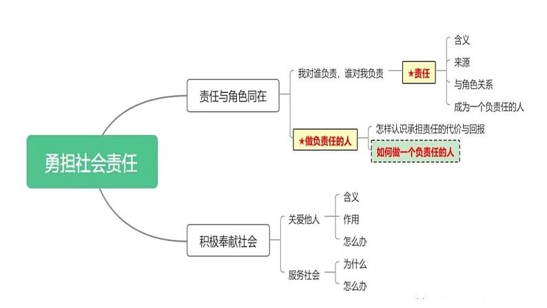 2025年中考道德与法治一轮复习考点精讲课件专题03 勇担社会责任（含答案）第5页