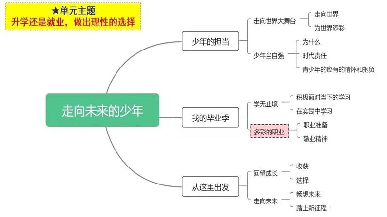 2025年中考道德与法治一轮复习考点精讲课件专题22 走向未来的少年（含答案）第5页