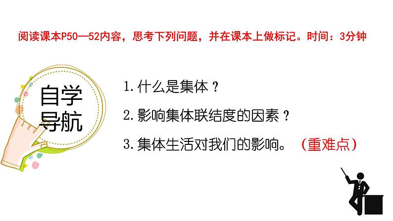 2024版道德与法治七年级上册第二单元成长的时空第七课在集体中成长第1课时集体生活成就我教学课件ppt第5页