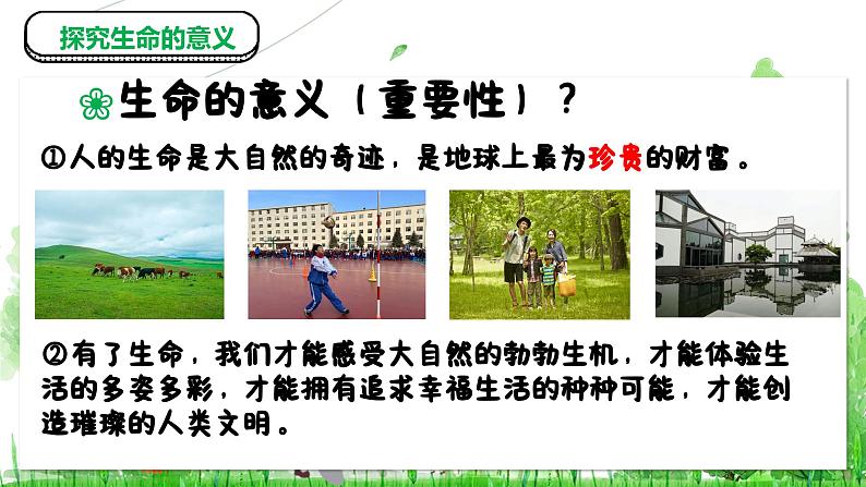 8.1 认识生命 课件 -2024-2025学年七年级道德与法治上册高效备课经典课件（统编版2024）第8页