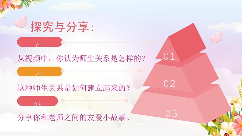 部编版2024七年级上册道德与法治 5.2珍惜师生情谊 课件第5页