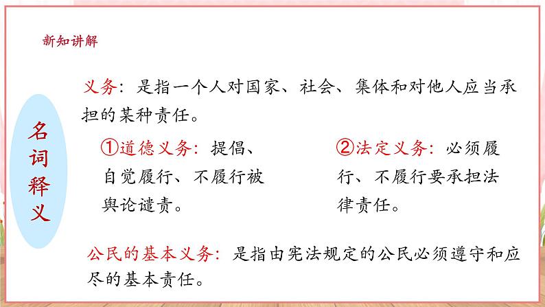 【新课标】八年级道德与法治 下册 4.1 公民基本义务 课件第5页