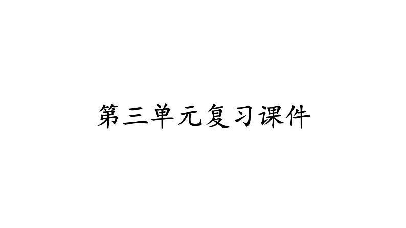 初中道德与法治新人教版七年级上册第三单元 珍爱我们的生命复习课件2024秋第1页