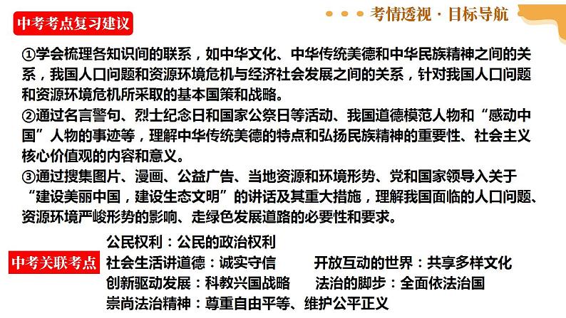 专题03 文明与家园 课件 （考情 导图 梳理 考向 ）- 2025年中考道德与法治一轮复习 （山东专用）第5页