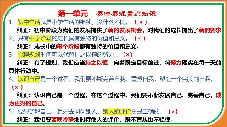 统编版2024·五四学制  初中道德与法治 六年级上册  第一单元 少年有梦  课件第7页