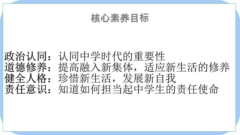 初中  政治 (道德与法治)  人教版（2024）  七年级上册（2024）奏响中学序曲 课件第3页