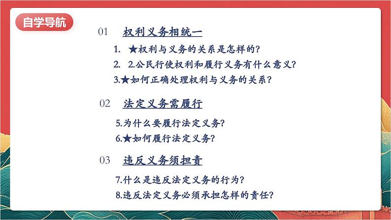 【核心素养】人教部编版道法八下4.2《依法履行义务》课件第4页