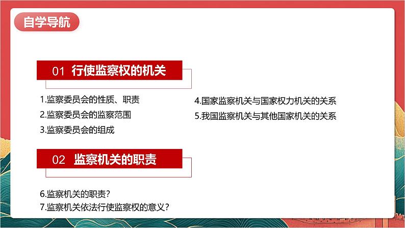 【核心素养】人教部编版道法八下6.4《国家监察机关》课件第5页