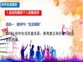 初中 政治 (道德与法治) 人教版（2024） 七年级上册（2024）规划初中生活 课件