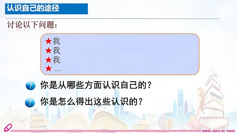 初中  政治 (道德与法治)  人教版（2024）  七年级上册（2024） 认识自己 课件第4页