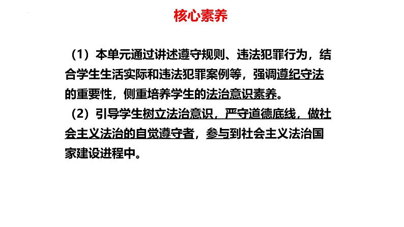 专题10 遵守社会规则--中考道德与法治一轮复习全考点精讲课件（部编版）第4页