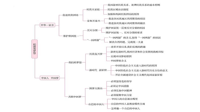 专题16 和谐与梦想 --中考道德与法治一轮复习全考点精讲课件（全国通用）第7页