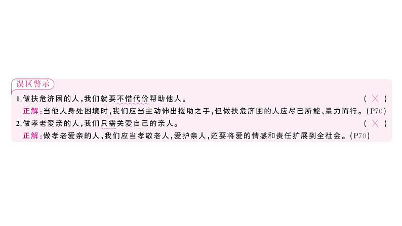 初中道德与法治新人教版七年级下册第三单元第八课第二课时 做中华传统美德的践行者作业课件2025春第3页