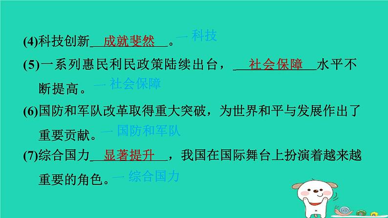 山西省2024八年级道德与法治上册第四单元维护国家利益第十课建设美好祖国第1课时关心国家发展课件新人教版第4页