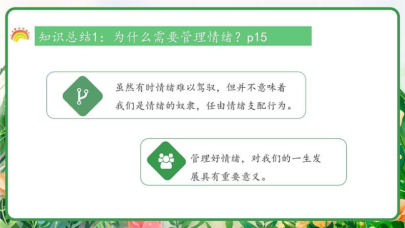 2.2-学会管理情绪（课件）2024-2025学年七年级道德与法治下册统编版第5页