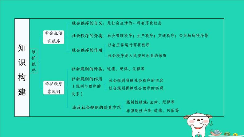 陕西省2024八年级道德与法治上册第二单元遵守社会规则第三课社会生活离不开规则第1课时维护秩序课件新人教版第4页