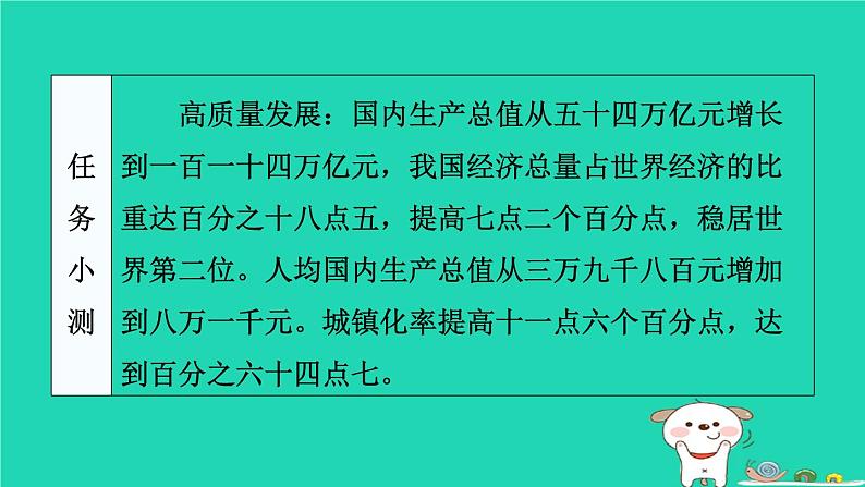 陕西省2024八年级道德与法治上册第四单元维护国家利益第十课建设美好祖国第1课时关心国家发展课件新人教版第6页