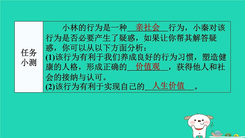 陕西省2024八年级道德与法治上册第一单元走进社会生活第一课丰富的社会生活第2课时在社会中成长课件新人教版第8页