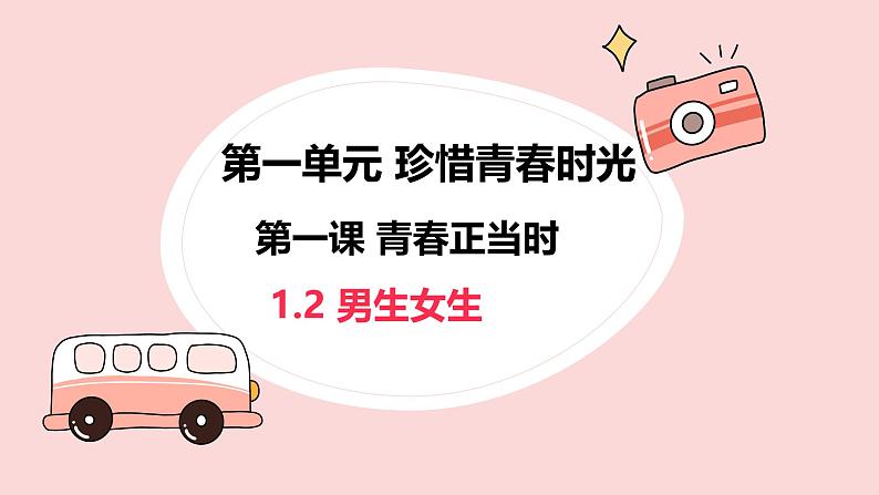 1.2 男生女生课件 -2024-2025学年统编版道德与法治 七年级下册第1页