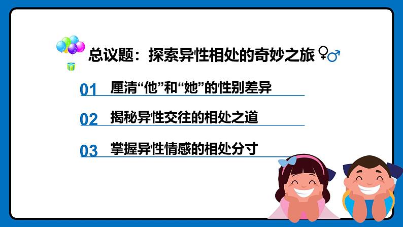 1.2男生女生  课件 -2024-2025学年统编版道德与法治七年级下册第2页