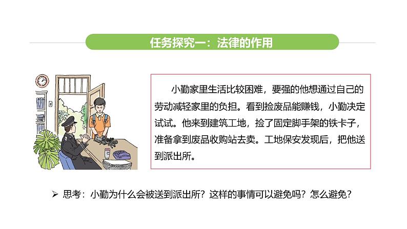 统编版道德与法治（2024）七年级下册 11.1 法不可违（课件）第8页