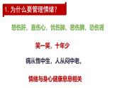 2.2 學會管理情緒  （課件）-2024-2025學年統(tǒng)編版道德與法治七年級下冊