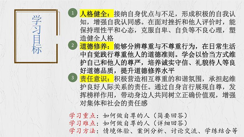 3.2 做自尊的人 （课件）-2024-2025学年统编版道德与法治七年级下册第4页