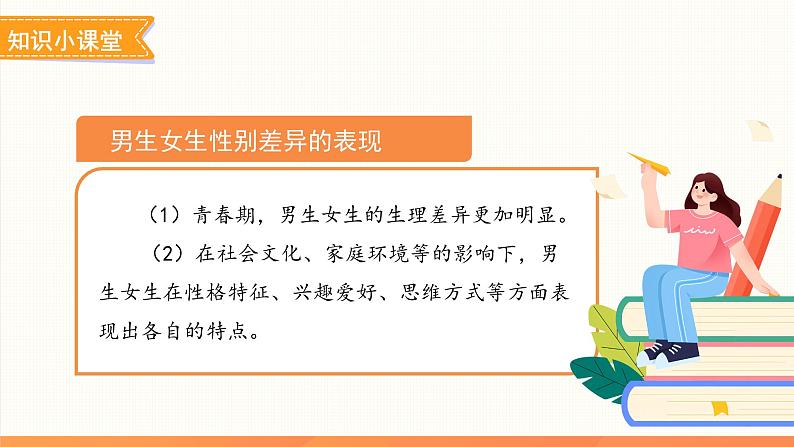 男生女生 课件 道德与法治人教版（2024）七年级下册第6页