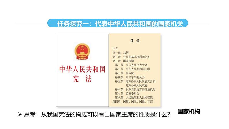 统编版道德与法治八年级下册 6.2 中华人民共和国主席（课件）第8页