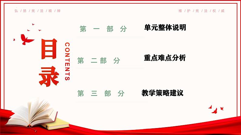 第一单元  坚持宪法至上（单元解读课件）-八年级道德与法治下册同步高效课堂（统编版）第4页