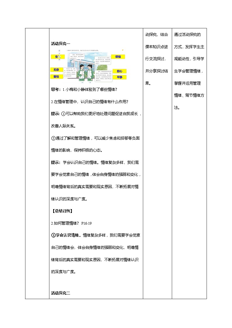 1.2.2 学会管理情绪（教学设计）第3页