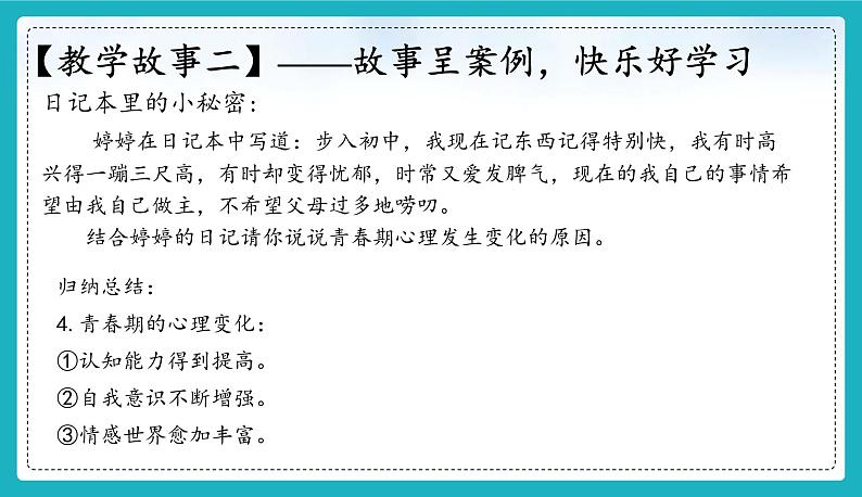 统编版（2024）七年级道法下册课件 1.1 青春的邀约 课件第8页