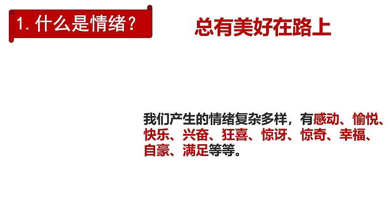 2.1揭开情绪的面纱（教学课件）2024-2025学年道德与法治 七年级下册  统编版第4页