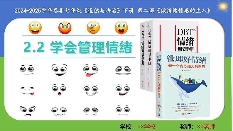 2.2 学会管理情绪（教学课件）2024-2025学年道德与法治 七年级下册  统编版第2页