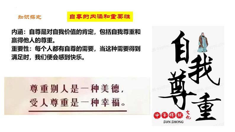 3.1 人须有自尊（教学课件）2024-2025学年道德与法治 七年级下册  统编版第7页