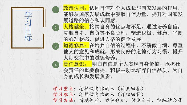 4.2 做自信的人（教学课件）2024-2025学年道德与法治 七年级下册  统编版第2页