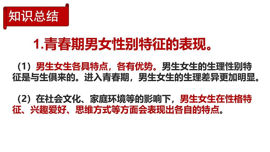 1.2 男生女生 （课件）-2024-2025学年道德与法治七年级下册 （统编版2024）第6页