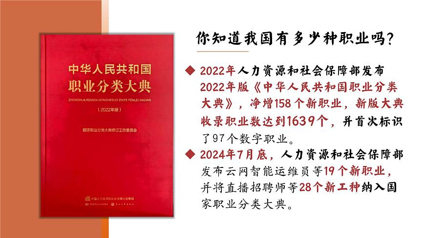6.2多彩的职业 （课件）2024-2025道德与法治九年级下册  统编版第4页