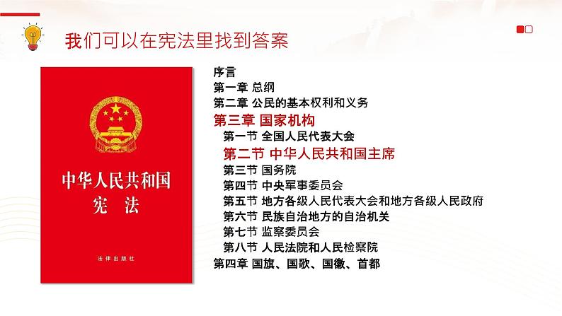 6.2中华人民共和国主席  课件 -2024-2025学年统编版道德与法治八年级下册第7页