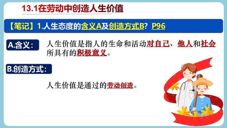 七上第十三课 实现人生价值（教学课件）第6页