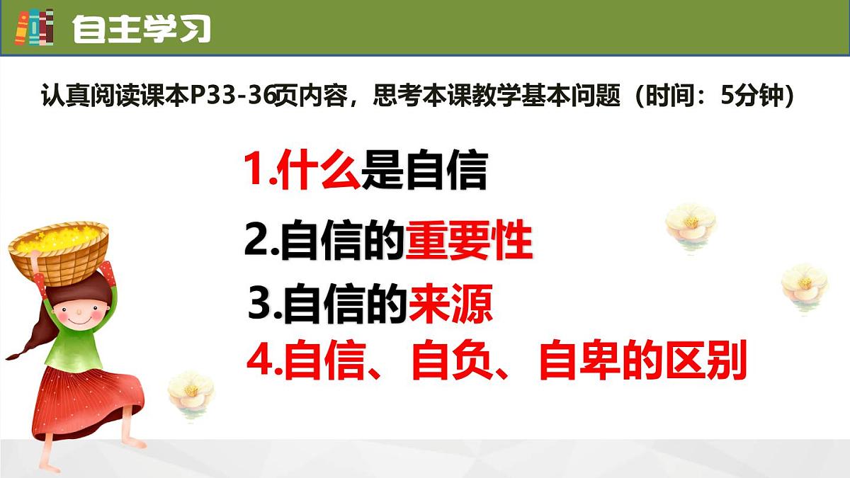 4.1人要有自信（教学课件）-【上好课】七年级道德与法治下 册同步高效课堂（统编版2024）第2页