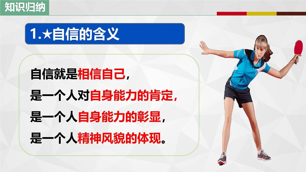 4.1人要有自信（教学课件）-【上好课】七年级道德与法治下 册同步高效课堂（统编版2024）第4页