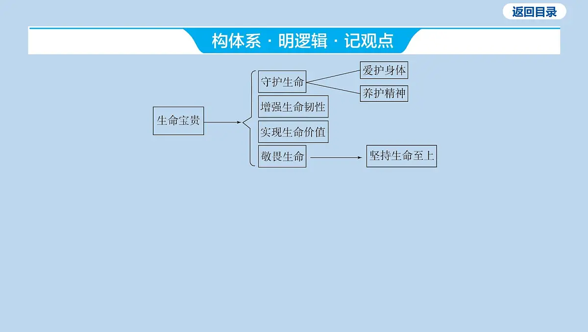 24-七年级上册-第四单元 生命的思考课件-2025年中考道德与法治一轮复习第3页