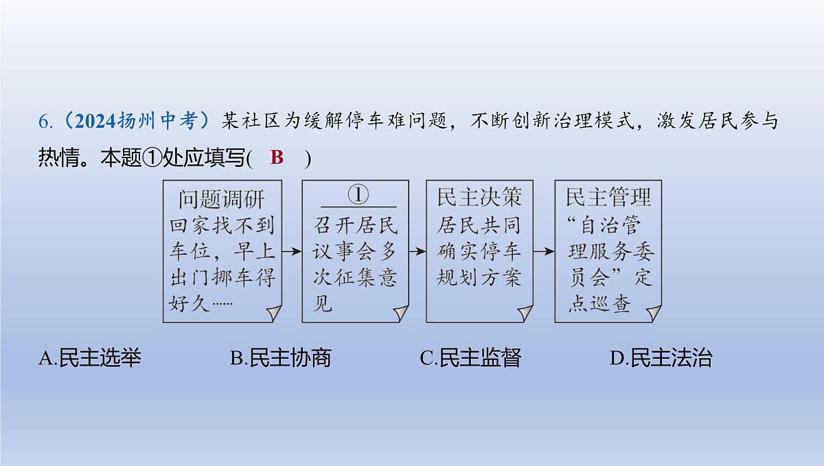 02-九年级上册-第二单元 民主与法治课件-2025年中考道德与法治精讲一轮第7页