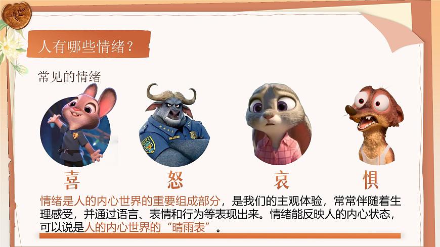 2.1《揭开情绪的面纱》_   课件-2024-2025学年统编版道德与法治七年级下册第6页